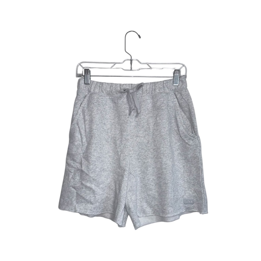 PINK Victoria’s Secret Sweat Shorts Light Gray High Rise 6” Lounge Small Women’s